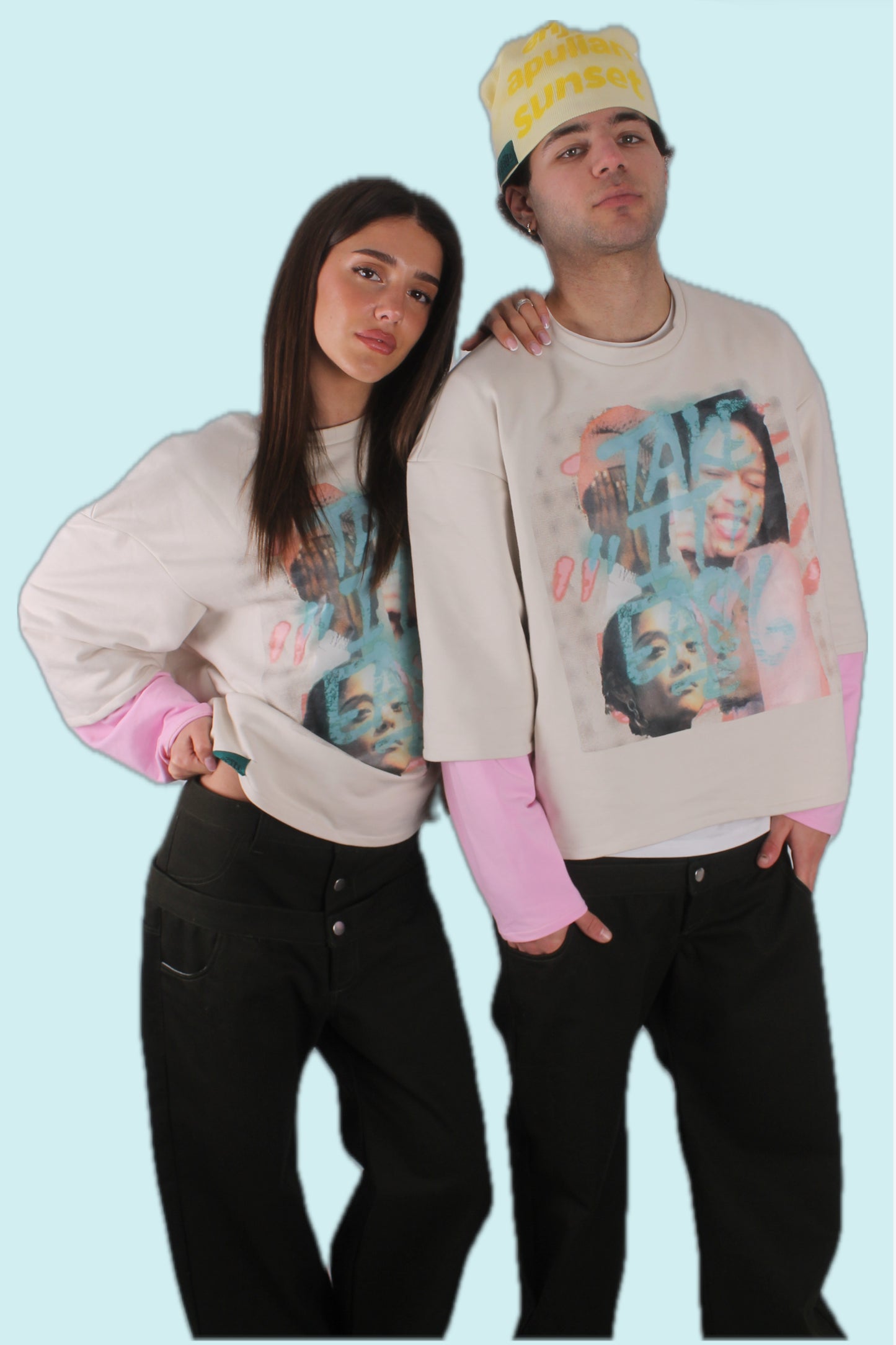 RR WhitePink - Double Long //