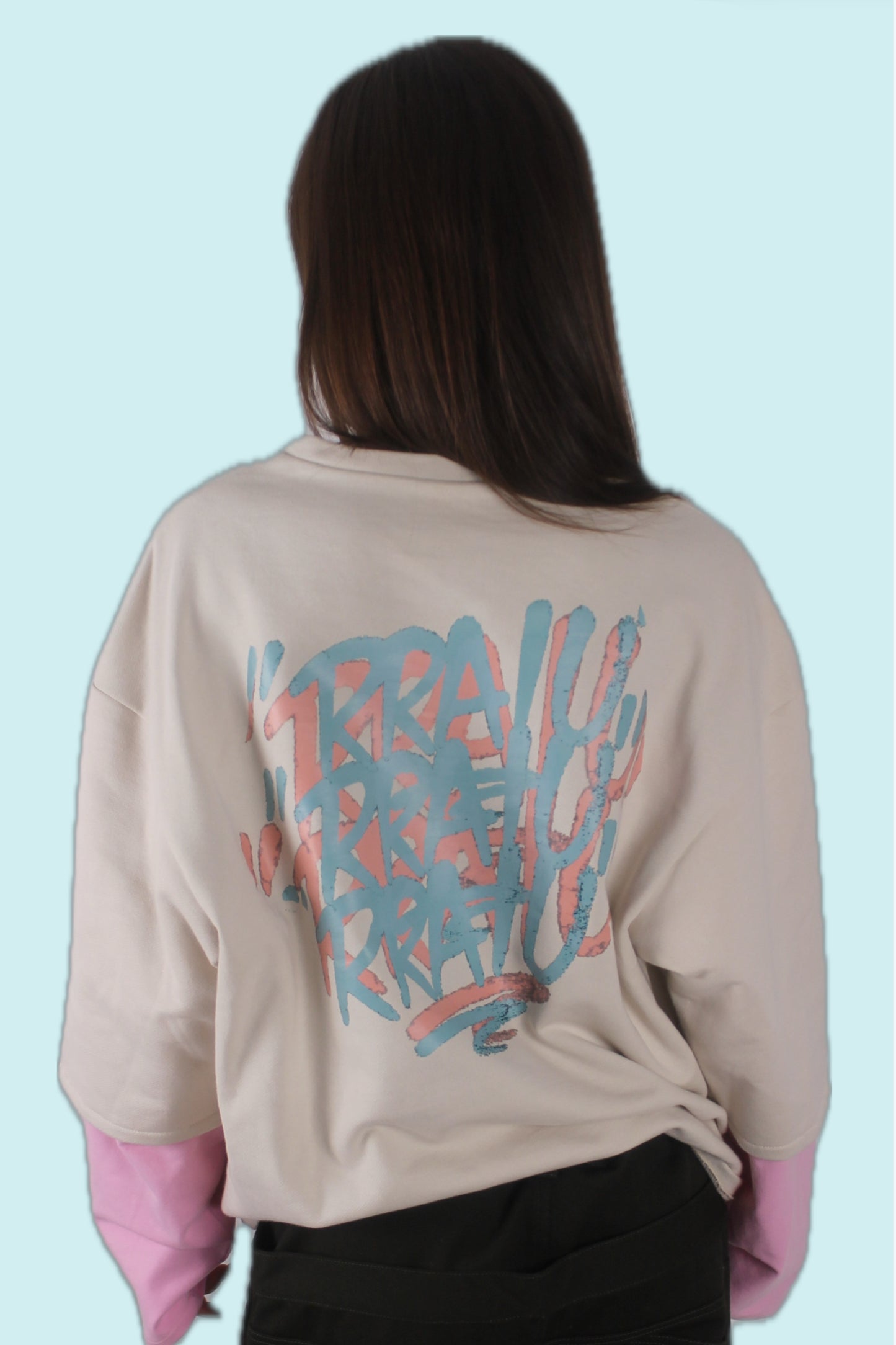 RR WhitePink - Double Long //